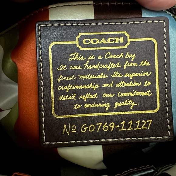 Coach 65th Anniversary Legacy Leather Satchel - Picture 13 of 13